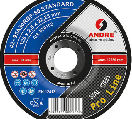 Typ 42 Tarcza do przecinania 125x2,5x22,23 ST PL