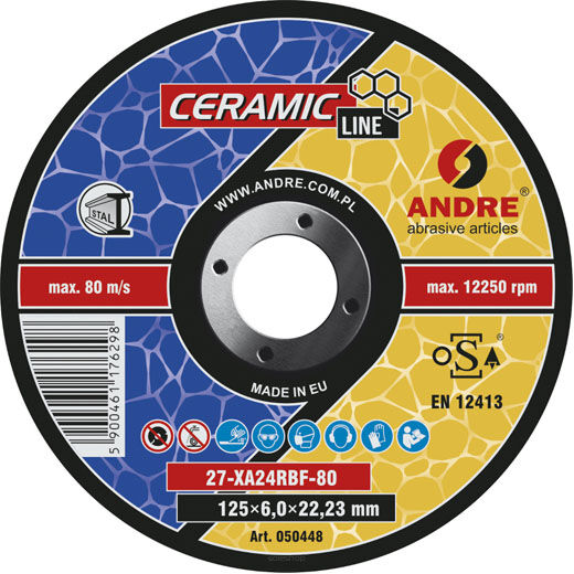Typ 27 Tarcza do szlifowania 125x6,0x22,23 M/I CL