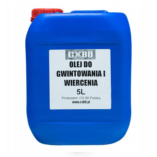 CX-80 OLEJ DO GWINTOWANIA I WIERCNIA 5L 295