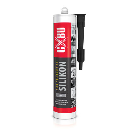 CX-80 SILIKON PROFESSIONAL kartusz 310 ml szary 298