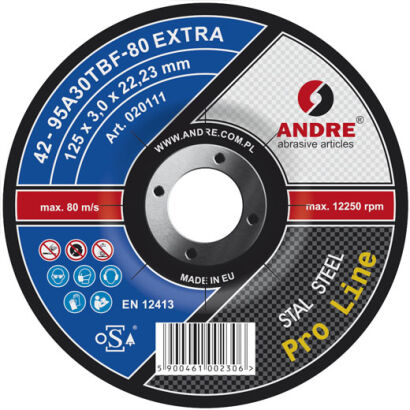 Typ 42 Tarcza do przecinania 125x3,0x22,23 EX PL
