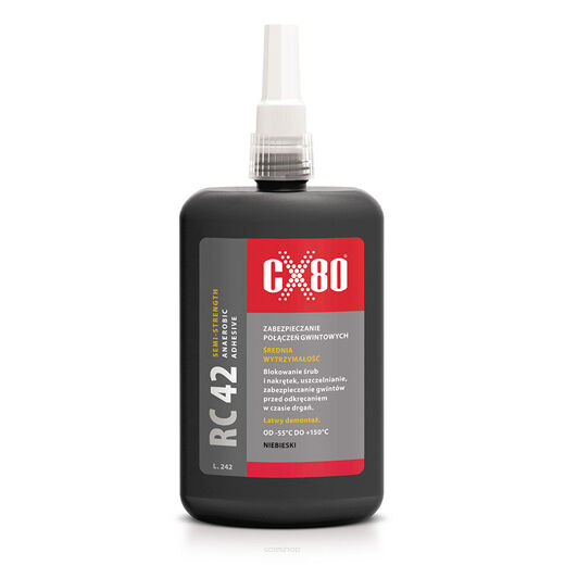 CX80 RC-42 250ml - klej do gwintów - max M25 średni 119