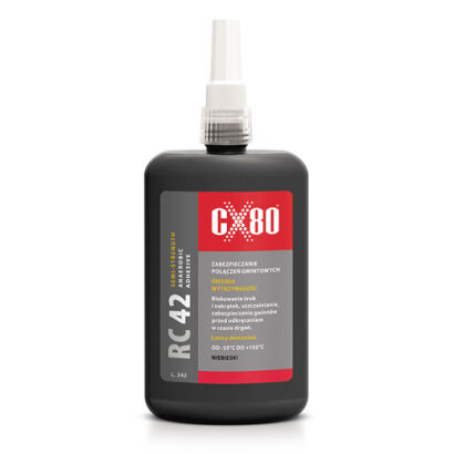 CX80 RC-42 250ml - klej do gwintów - max M25 średni 119