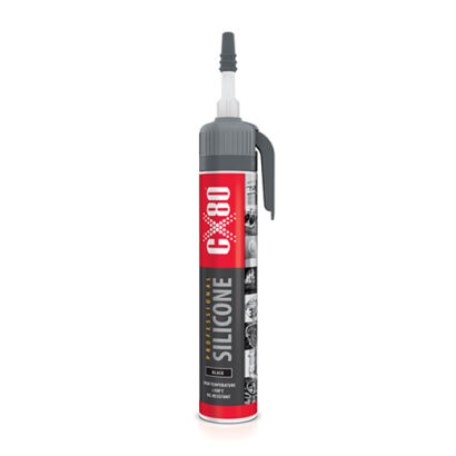 CX-80 SILIKON PROFESSIONAL aplikator 210 ml czarny 140