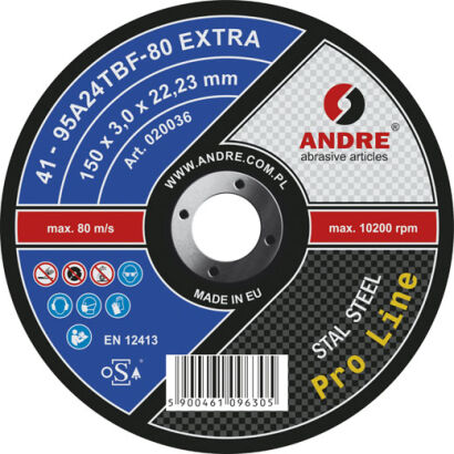 Typ 41 Tarcza do przecinania 150x3,0x22,23 EX PL