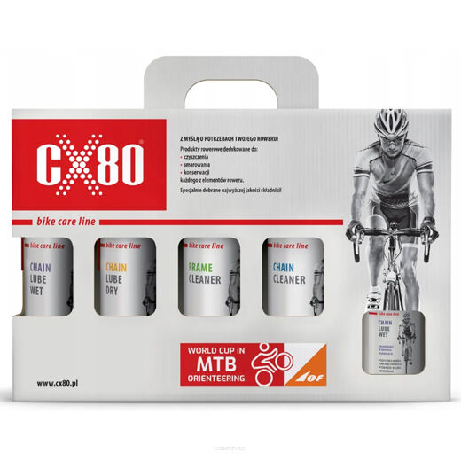 CX-80 BIKE ZESTAW BIKE CARE LINE  Spray 5 szt 48463