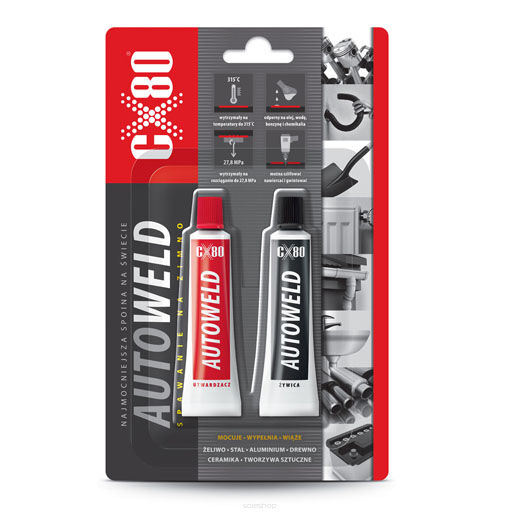 CX-80 AUTO WELD. SPAWANIE NA ZIMNO tubki 2x27g 9