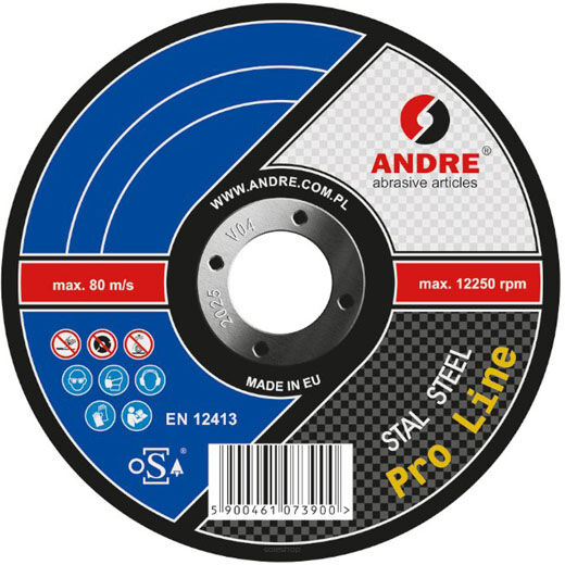 Typ 42 Tarcza do przecinania 230x2,5x22,23 ST PL