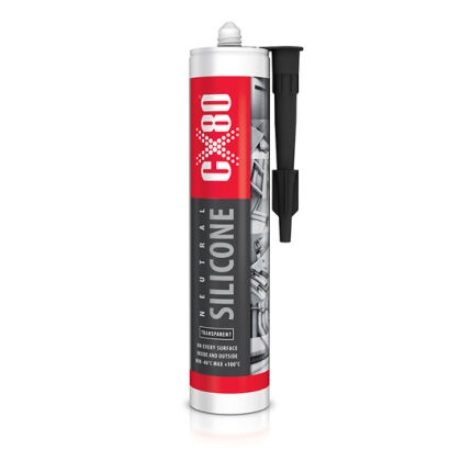 CX-80 SILIKON NEUTRALNY kartusz 310ml bezbarwny 165