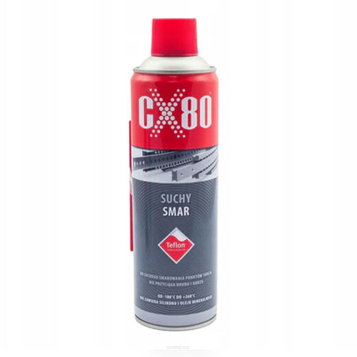 CX-80 Suchy smar Teflon Spray 500ml  885
