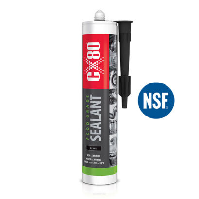 CX-80 FOOD GRADE  SILANT 300ML NSF P1  czarny 48302