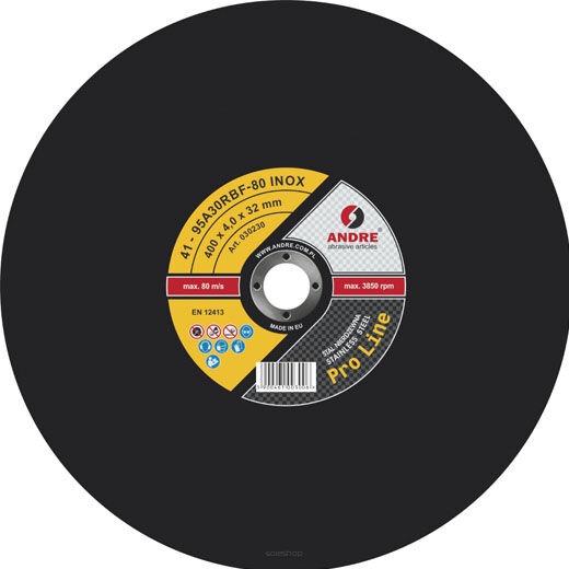 Typ 41 Tarcza do przecinania 450x4,0x32 IN PL