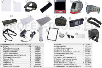 Filtr wstępny 5 szt do VarioProtect XXL-W TC AIR - 2