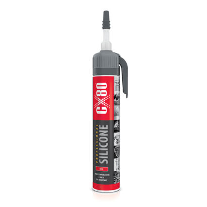 CX-80 SILIKON PROFESSIONAL aplikator 210 ml czerwony  139