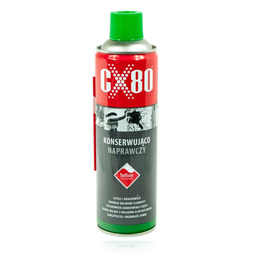 CX80 Konserwująco - naprawczy spray TEFLON 500 ml 193