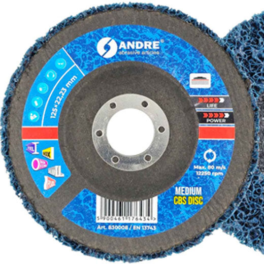 Ściernica CBS 125 X 22,23 MEDIUM - BLUE