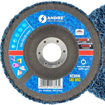 Ściernica CBS 125 X 22,23 MEDIUM - BLUE