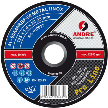 Typ 41 Tarcza do przecinania 125x1,6x22,23 M/I PL
