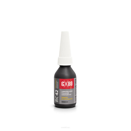 CX80 RC-42 10ml - klej do gwintów  - max M25 średni  38