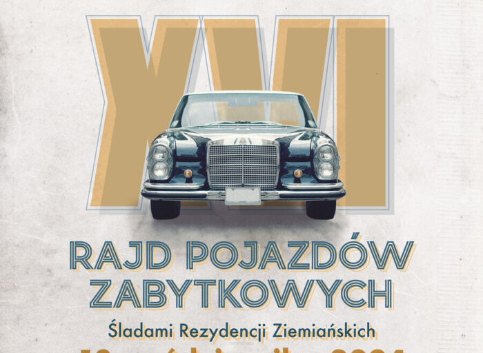 Nasza ekipa na XVI Rajdzie Pojazdów zabytkowych "Śladami Rezydencji Ziemiańskich"